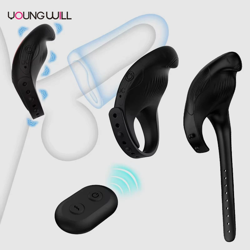 Adjustable Vibrating Cock Ring(1)