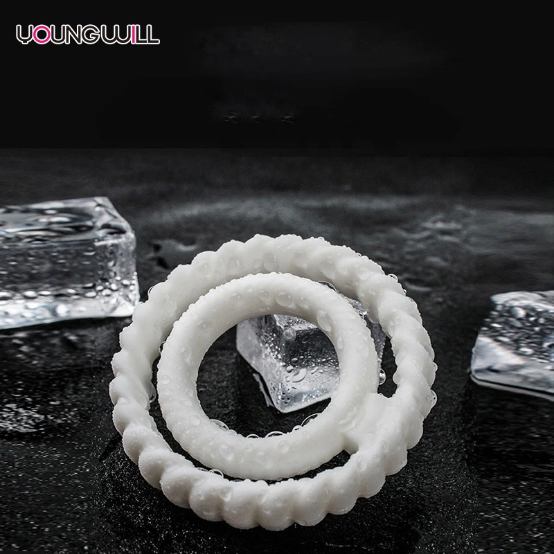 Double Ring Silicone Cock Ring