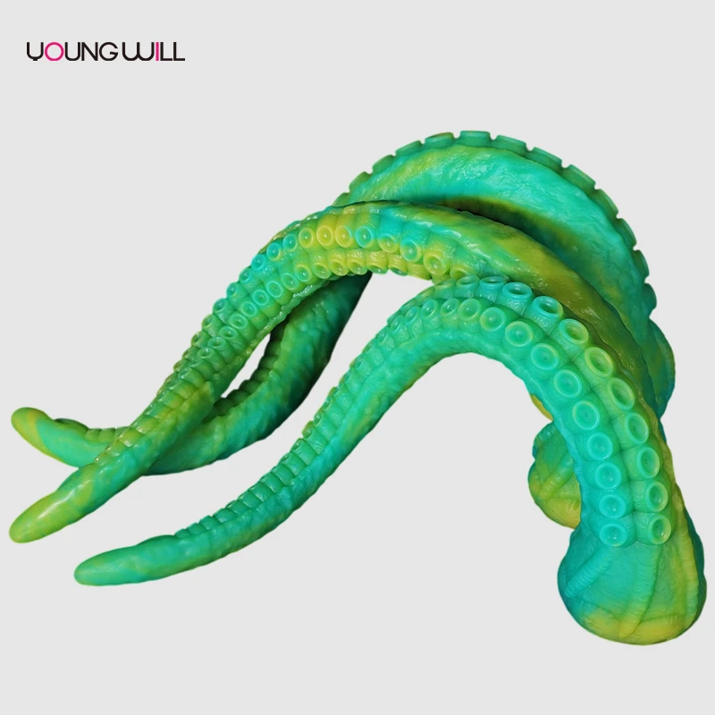 Extra Long Octopus Tentacle Dragon Dildo