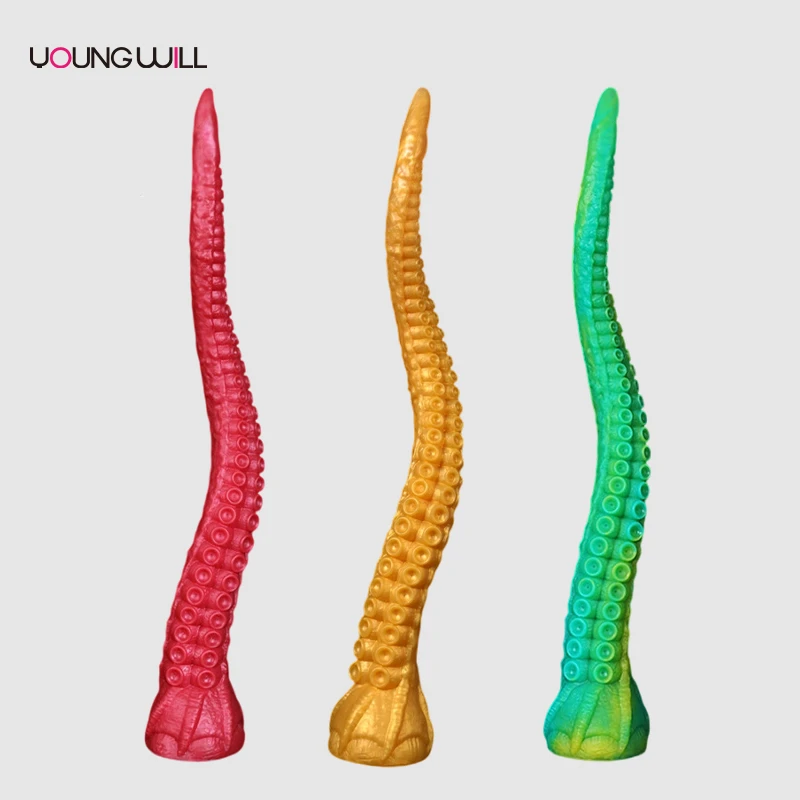 Extra Long Octopus Tentacle Dragon Dildo