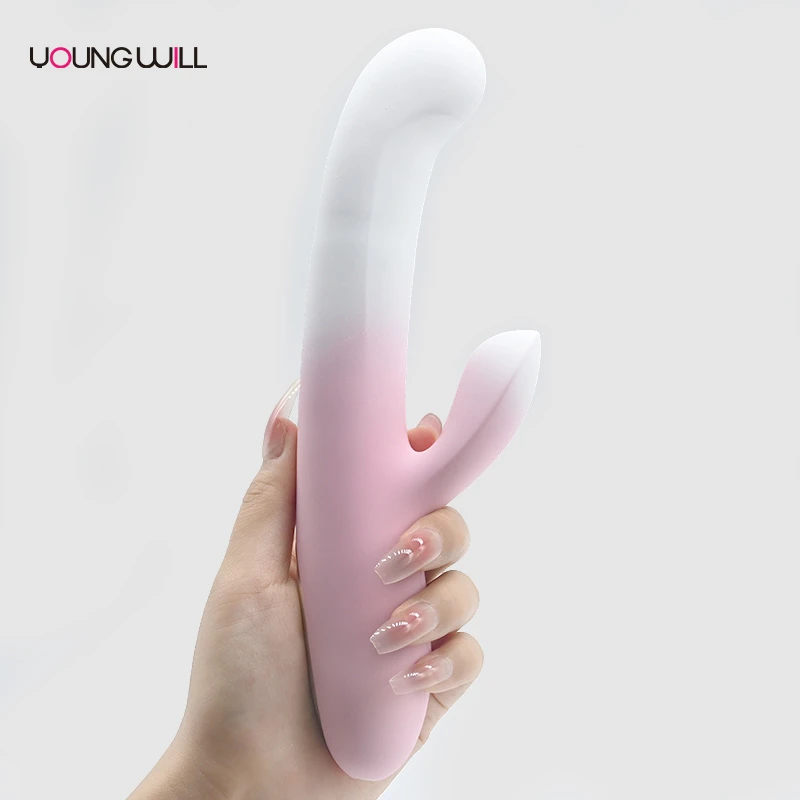 G-Spot Telescopic Rabbit Vibrator For Women