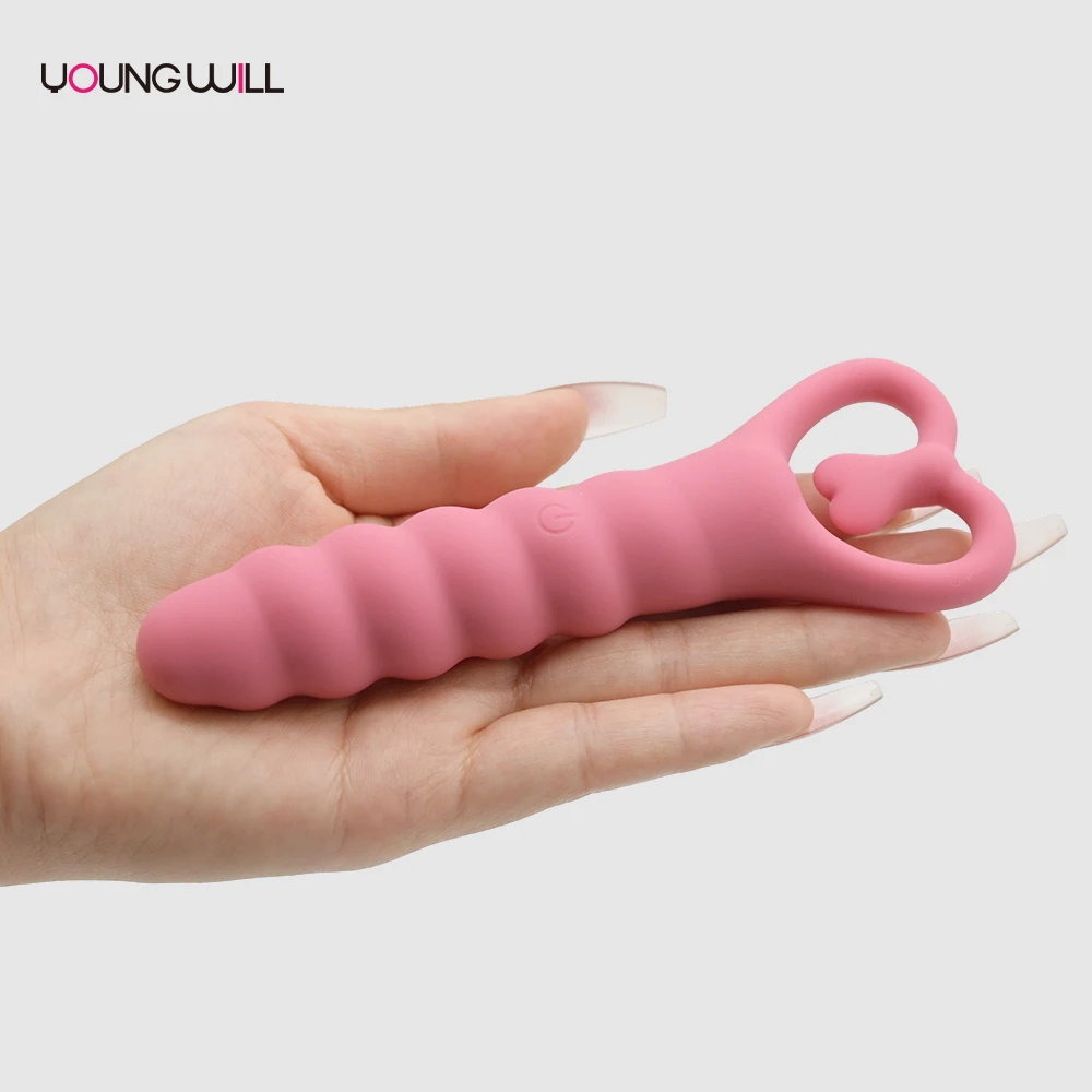 Heart Textured Bullet Vibrator