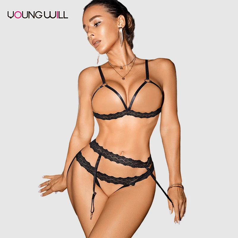 Hollow Lace See-through Sexy Lingerie