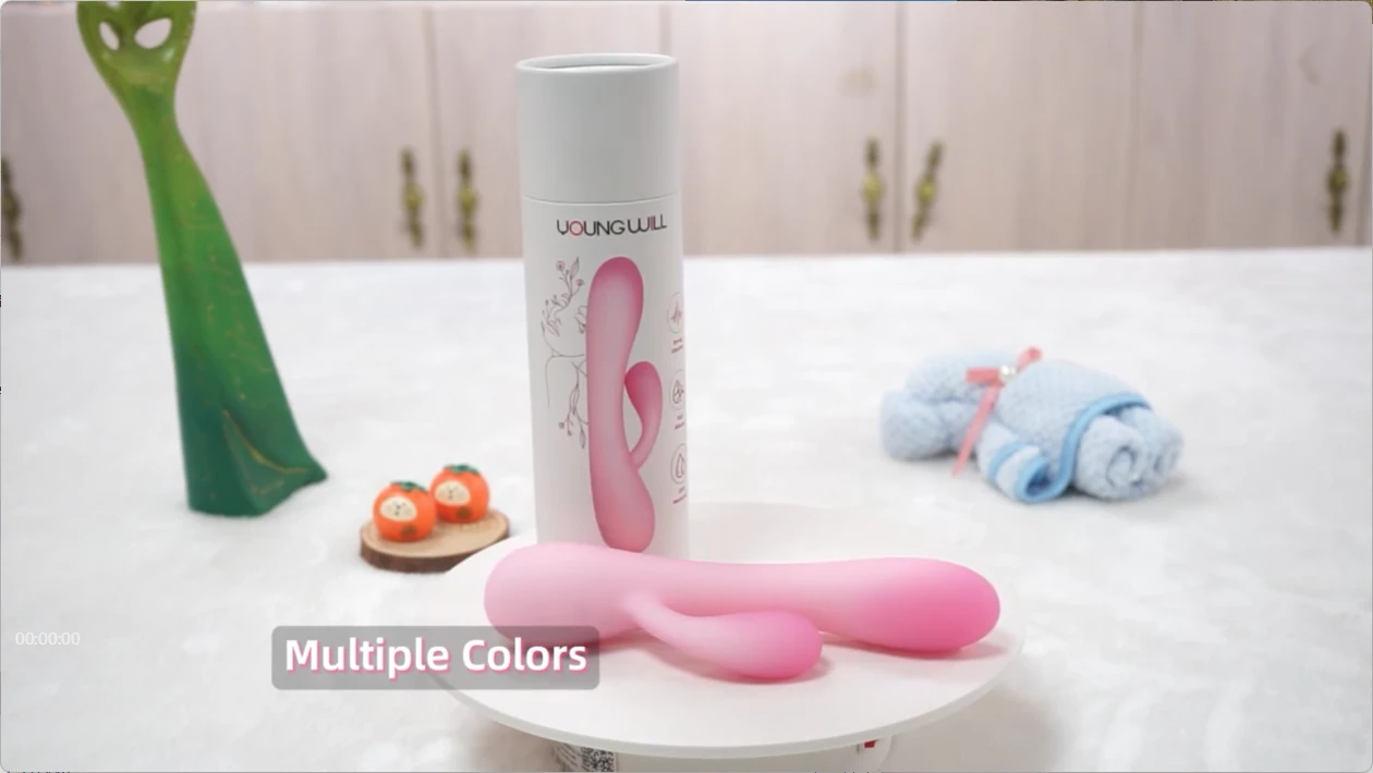 ODM Double Layer Jelly Rabbit Vibrator
