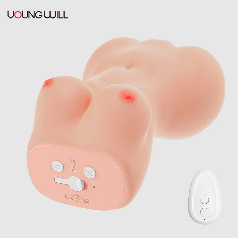 Realistic Sucking and Vibrating Male Masturbator