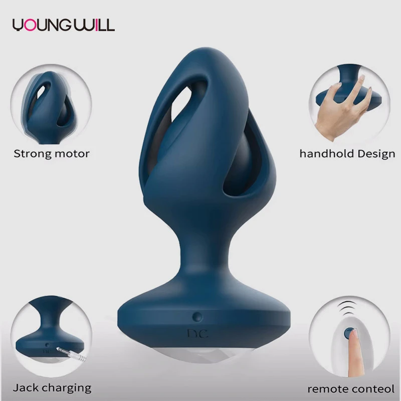 Remote Controll Powerful Vibrating Anal plug