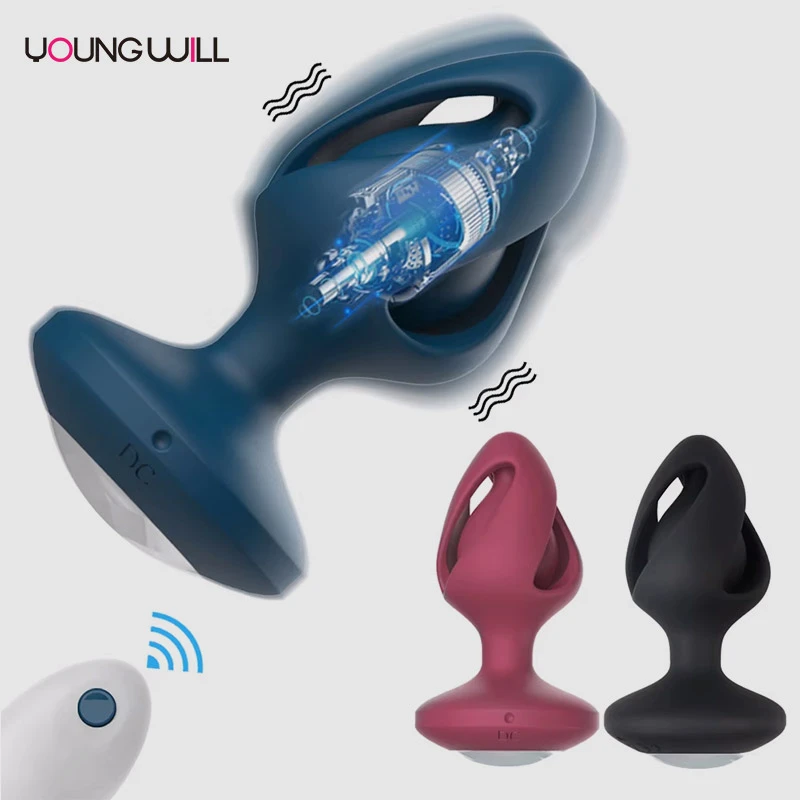 Remote Controll Powerful Vibrating Anal plug
