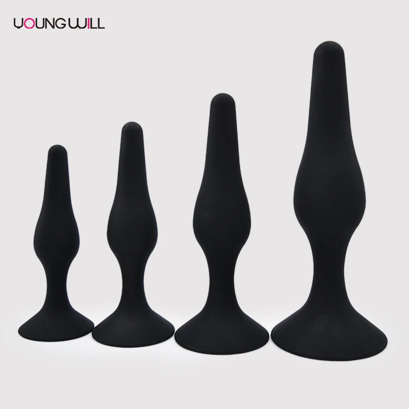 Silicone Anal Plug Four-piece Set
