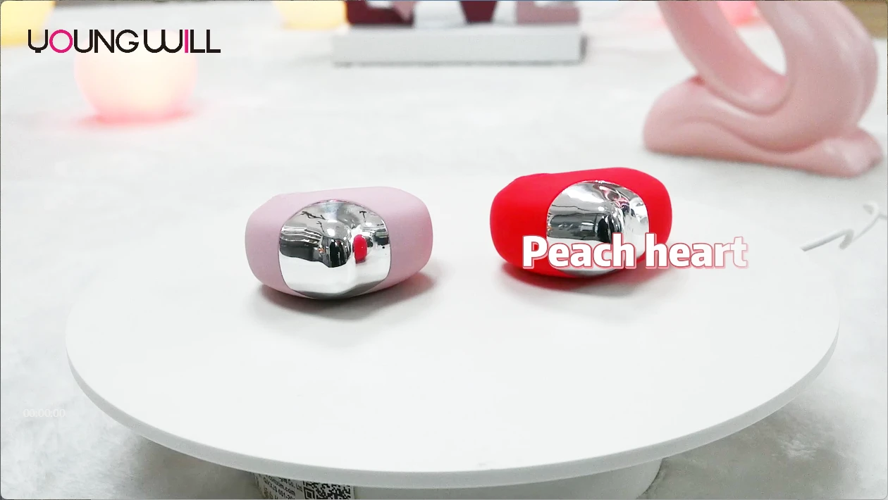 Sweet Heart Sucking and Flapping Vibrator