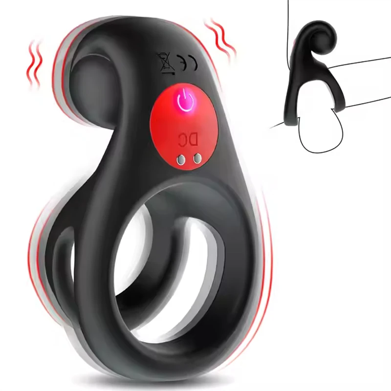 Vibrating-Cock-Ring-for-Couple