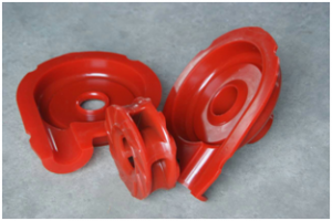 Slurry pump polyurethane spares