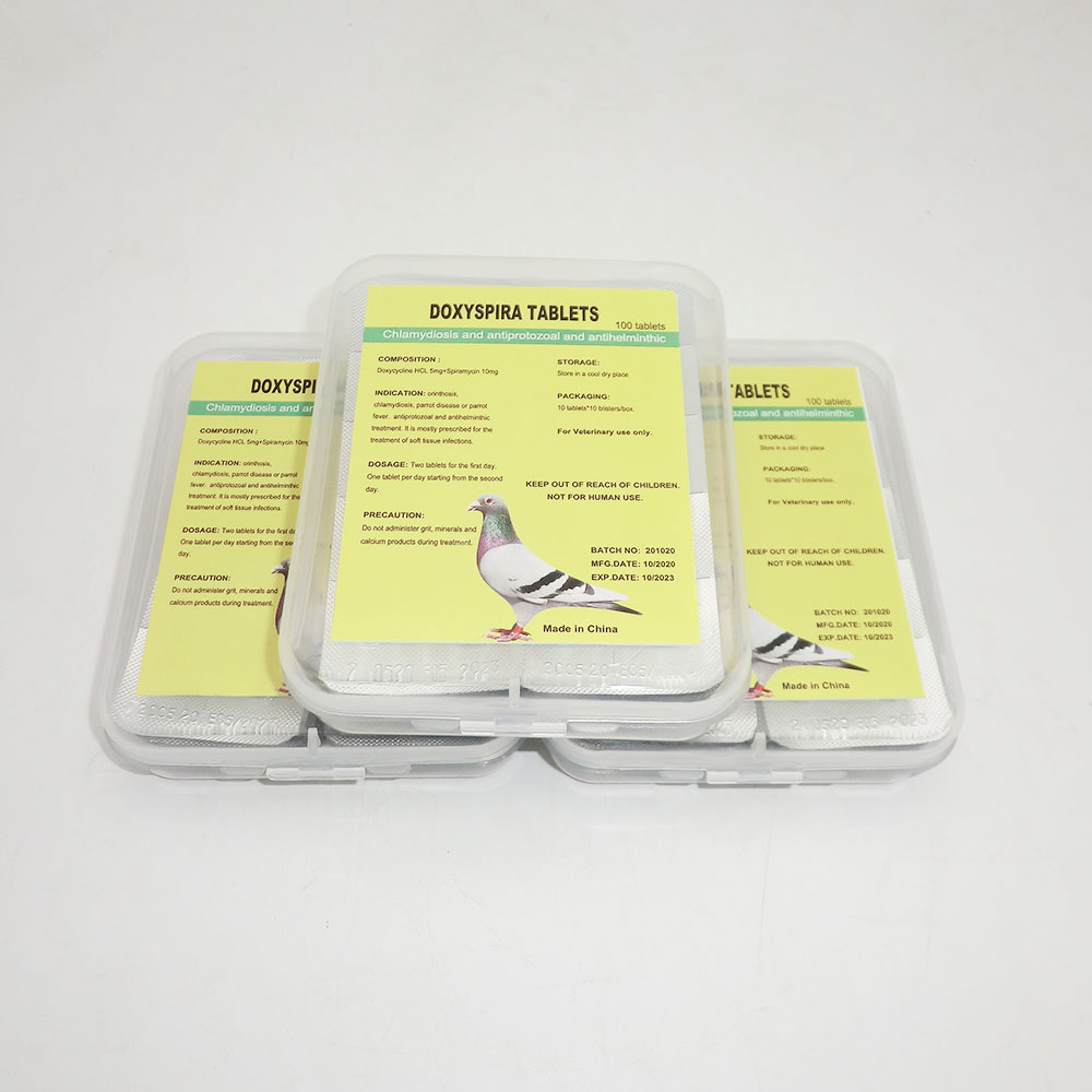 Doxycycline HCL 5mg+Spiramycin 10mg tablet