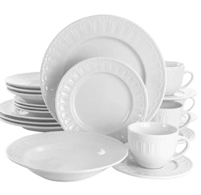 Affordable White ceramic Dinner Plates
