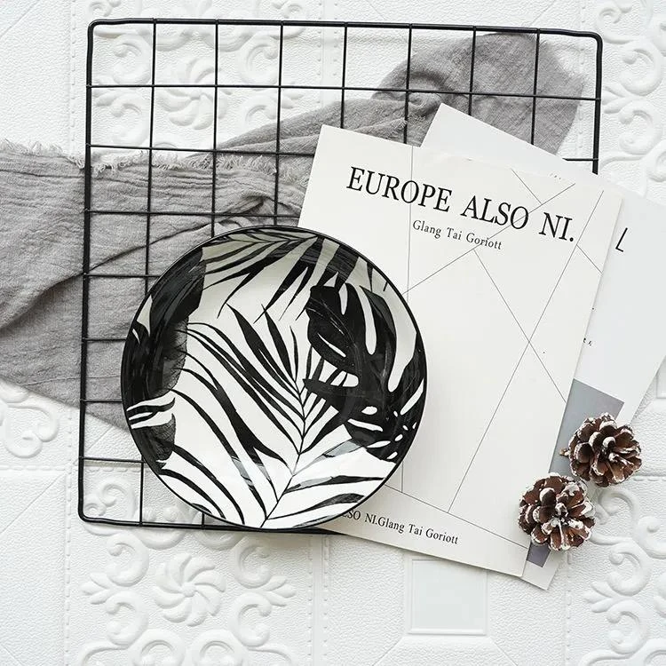 Minimalist Black Ceramic Dinner Sets: Where Form Meets Functional Artistry