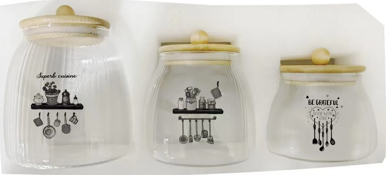 glass storage jar factory