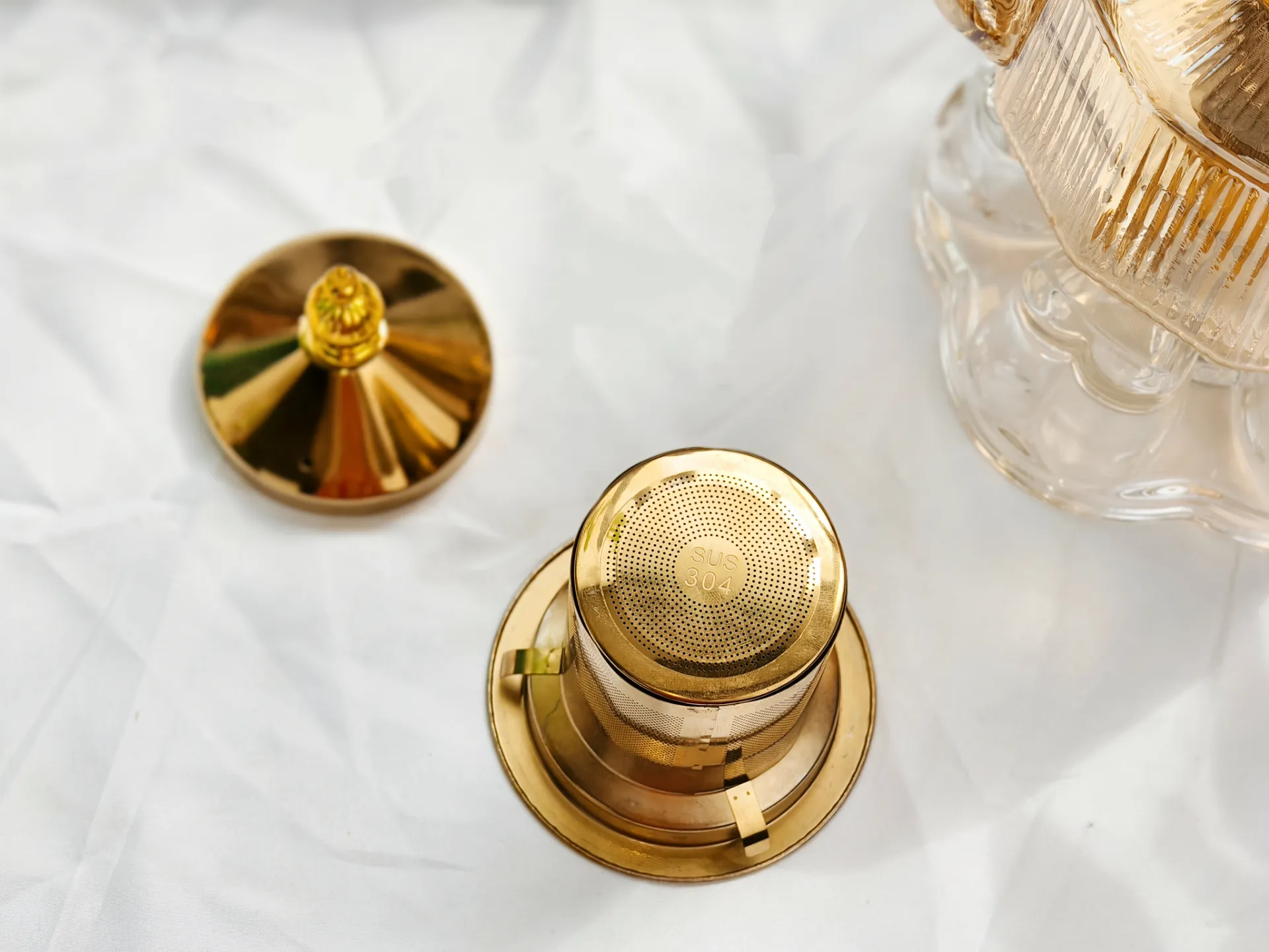 1L heat resistant glass tea pot Wooden Handle Wooden with Stainless Steel Handle Stainless Steel infuser