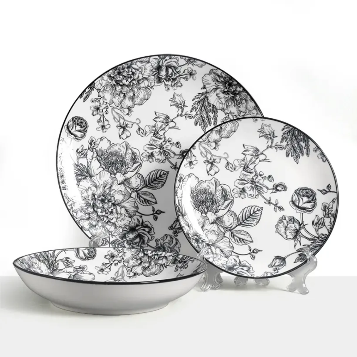 The Blossom Flower Porcelain Collection Pad Print
