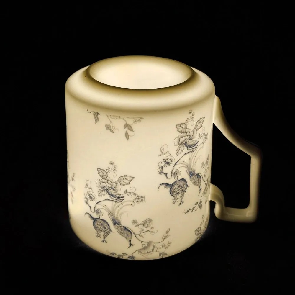 High Quality Luxury Flower and Birds Design Ceramic Plates Dishes Plates Dinnerware Set