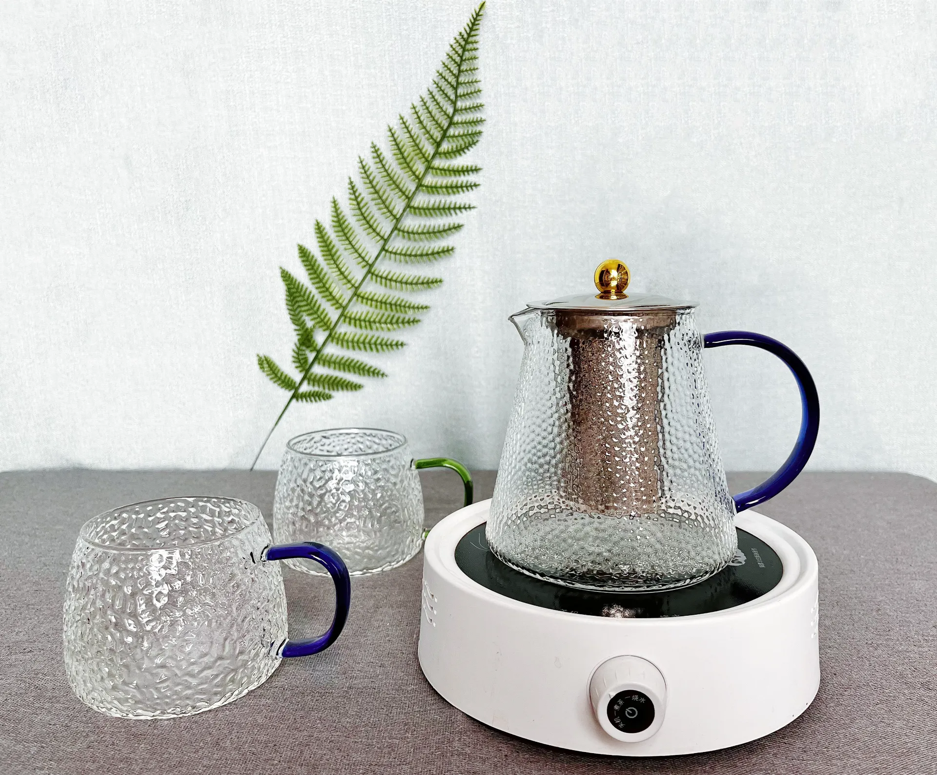 High Borosilicate Material of Glass Cup with Handle High Borosilicate Material of Glass Cup with Handle