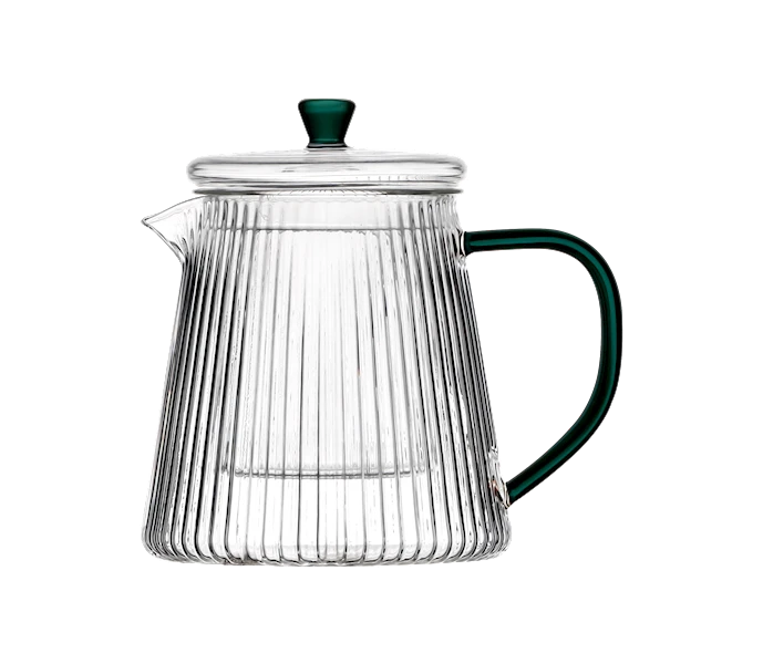 Glass Teapot with Tea Infuser Modern Style