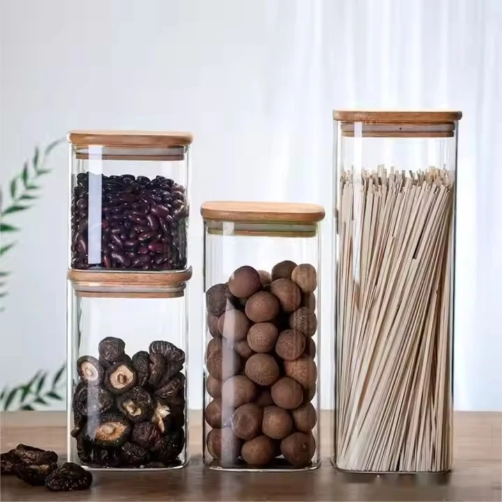 The Rustic Charm of Glass Jars with Wooden Lids