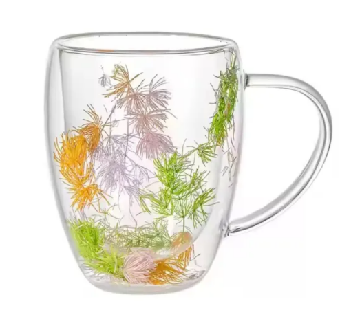 The Art of Handcrafted Floral Glass Cups