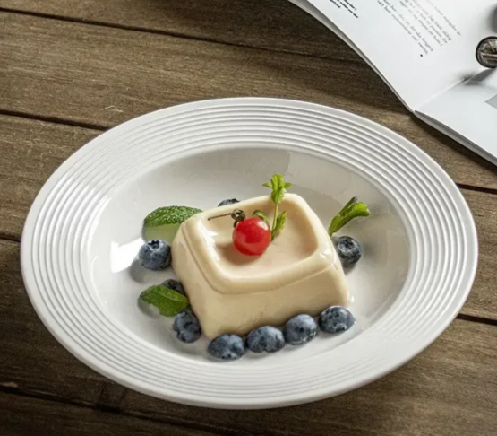 Bulk Ceramic Dinner Plates For Stable And Practical Supply