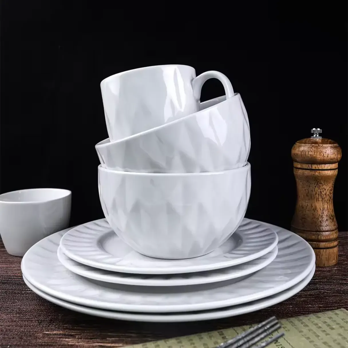 Unique Stoneware Dinnerware Collections for Boho & Deco Decor