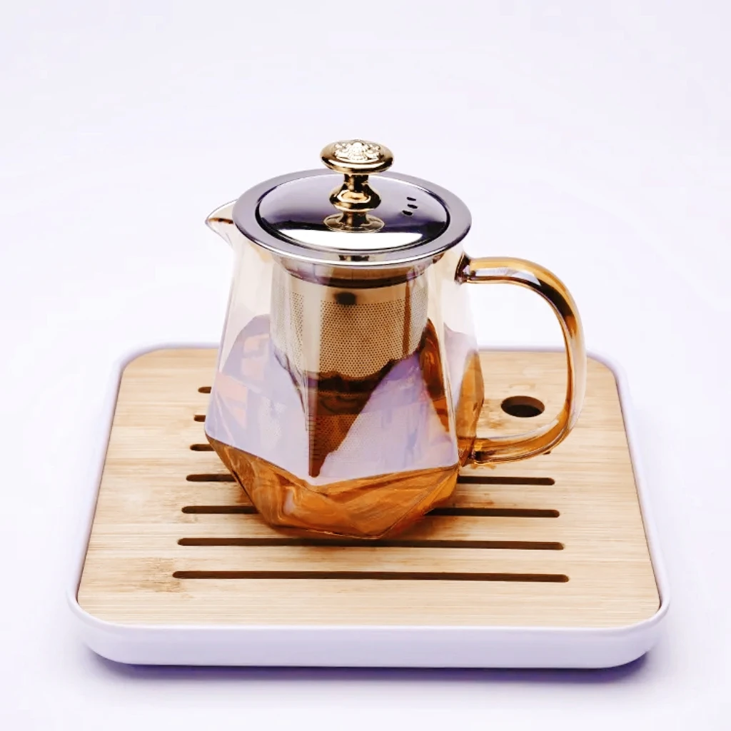 Diamond-shaped Loop Teapot