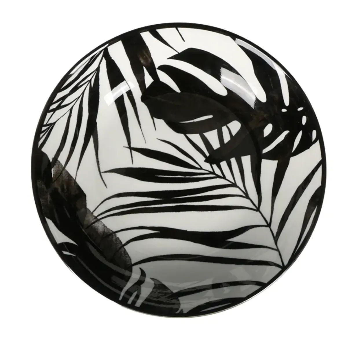 ceramic black dinner set