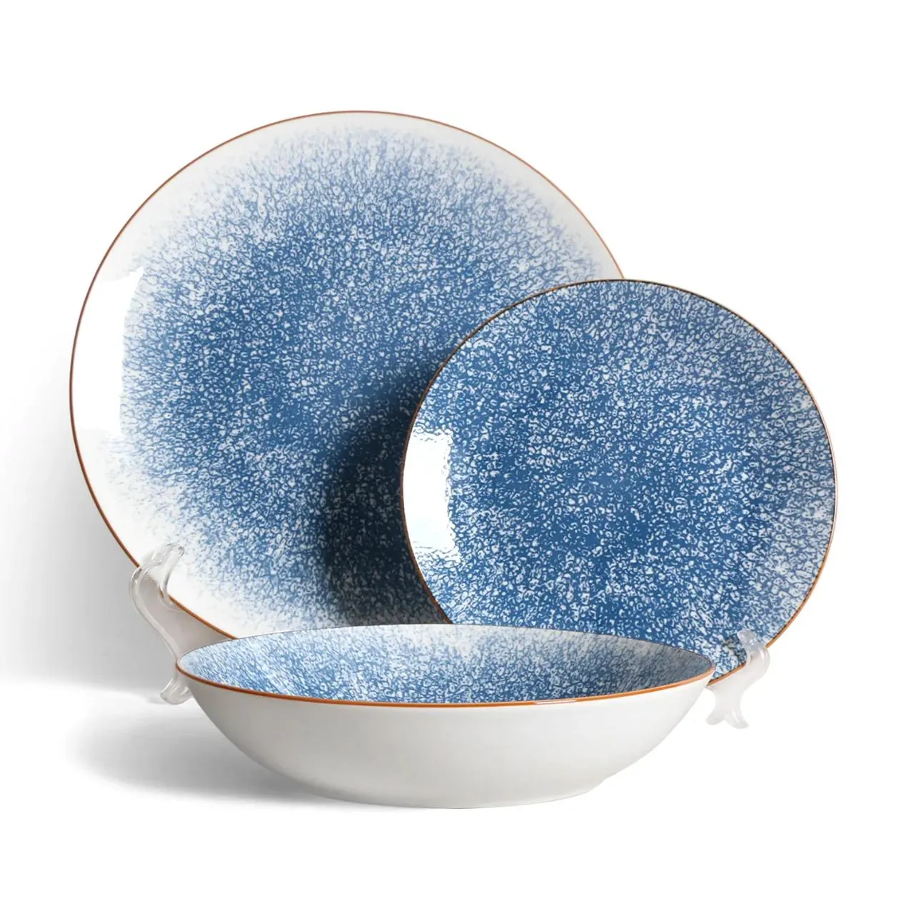 Stunning Blue Ceramic Dinnerware Sets: Where Ocean Meets Artistry