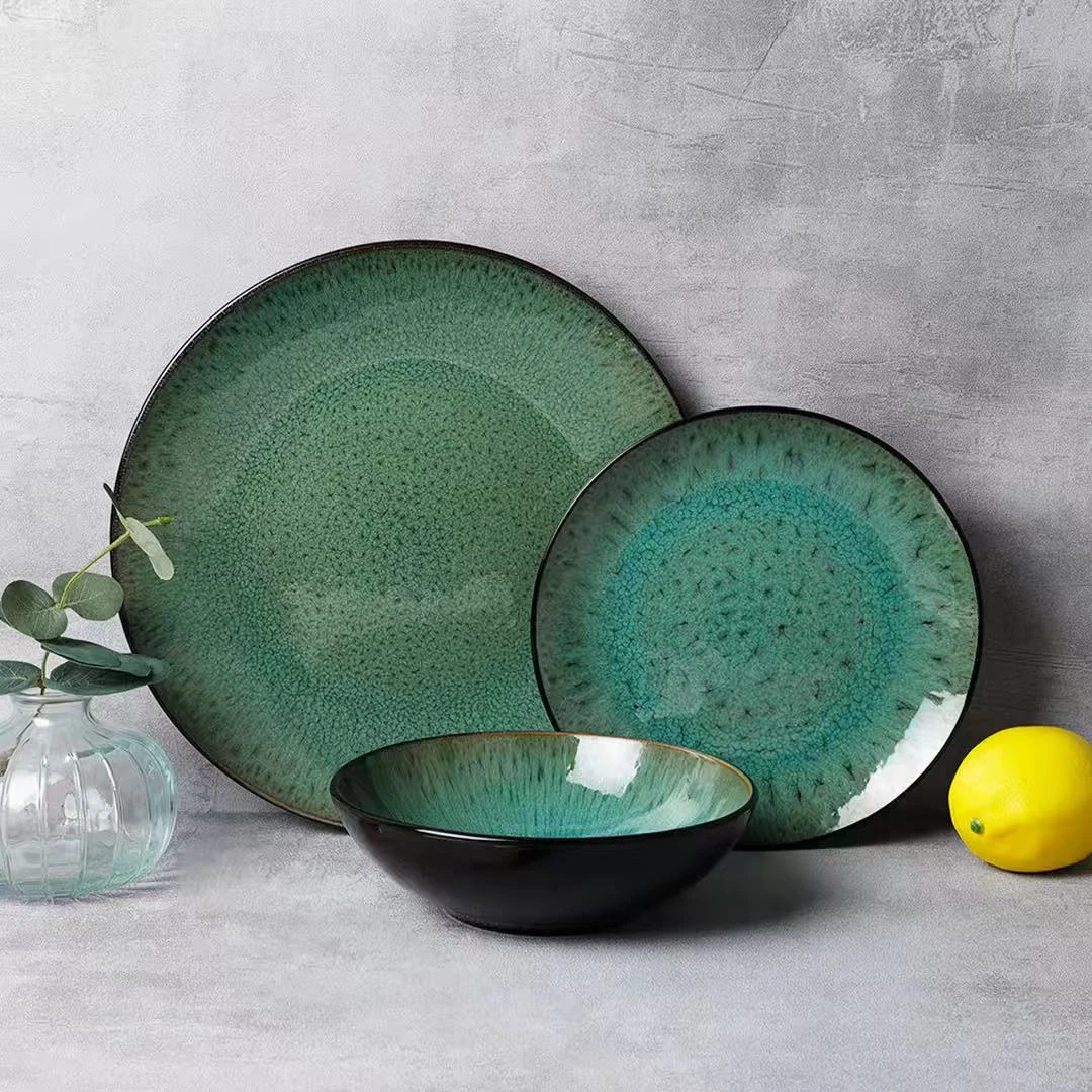 MAIXIN KITCHENWARE's Reactive Glaze Dinner Set