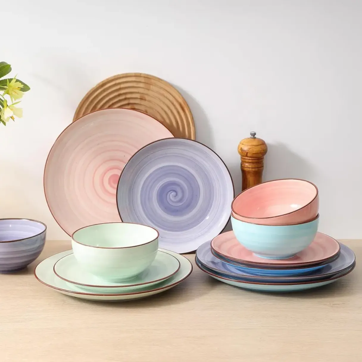 ceramic dinner plates