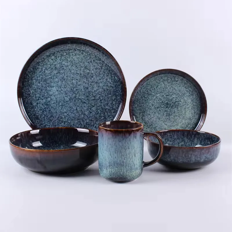MAIXIN KITCHENWARE's Reactive Glaze Dinner Set