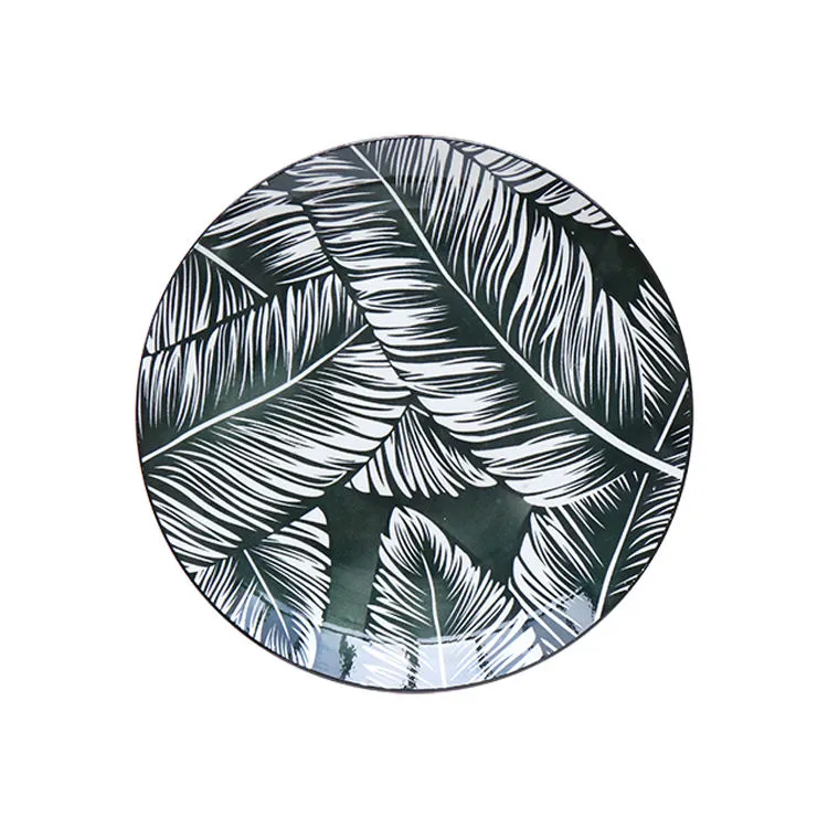 Ceramic Dinner Set - Shijiazhuang Maixin Trading Co., Ltd.|Leaf Pattern&Dishwasher Safe