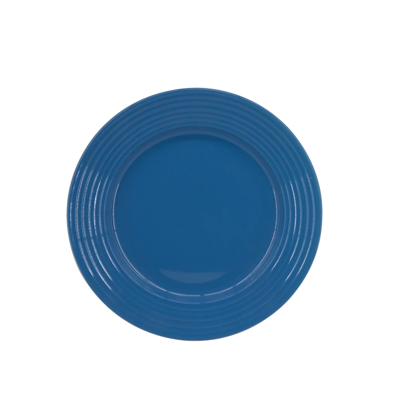 Embossed solid color Tableware Dinnerware Sets Dinner Plate Sets