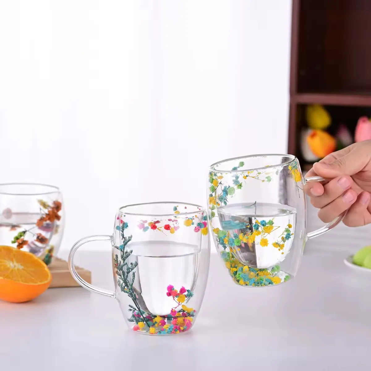 Fancy Coffee Glasses: Elegant Glass Cups & Mugs