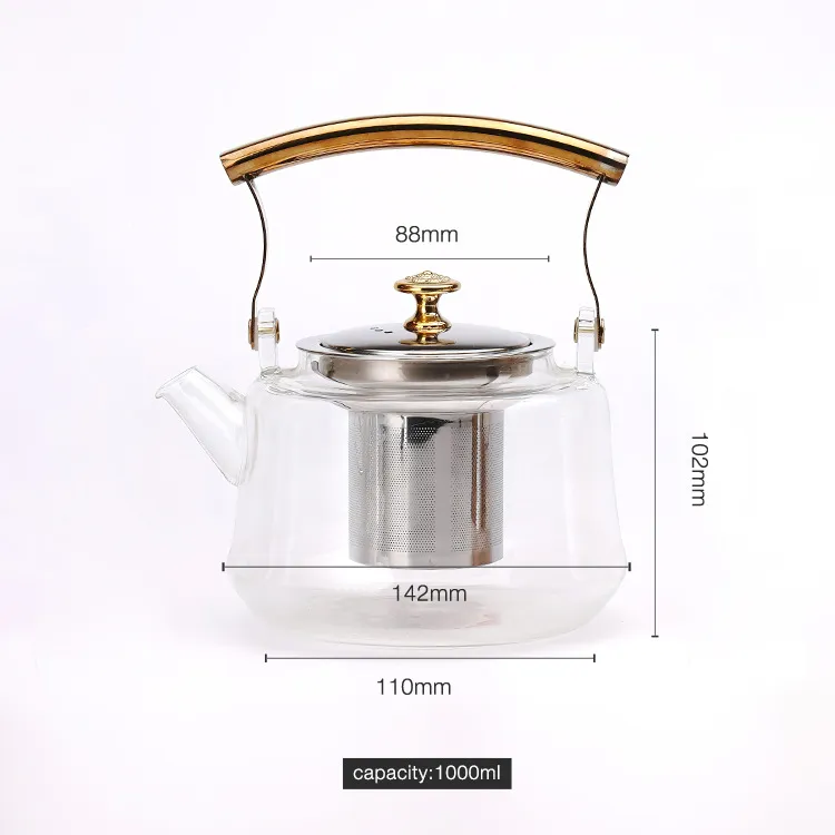 Read More About copper and glass teapot