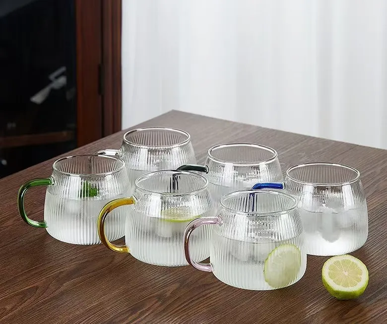 16 oz glass mugs with handles