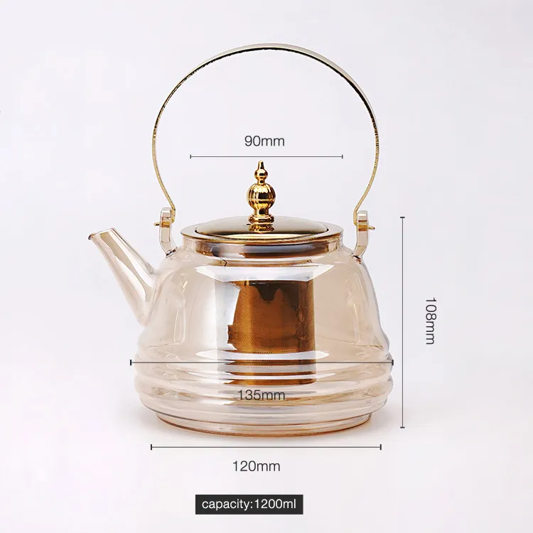 400ml glass teapot