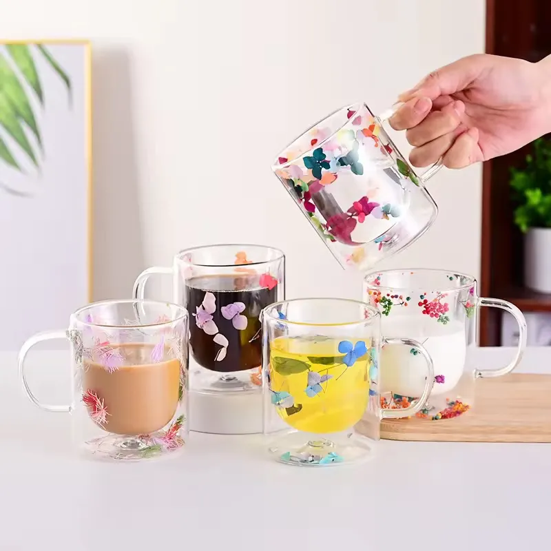 Read More About flower glass mug