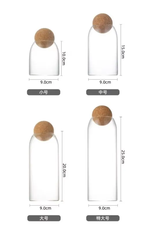 Read More About glass bamboo lid containers