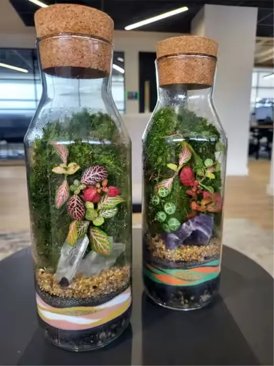 Glass Jar Pitcher with Wood Lid & Handle | Elegant Drinkware