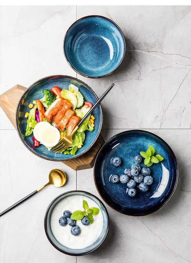 MAIXIN KITCHENWARE's Reactive Glaze Dinner Set