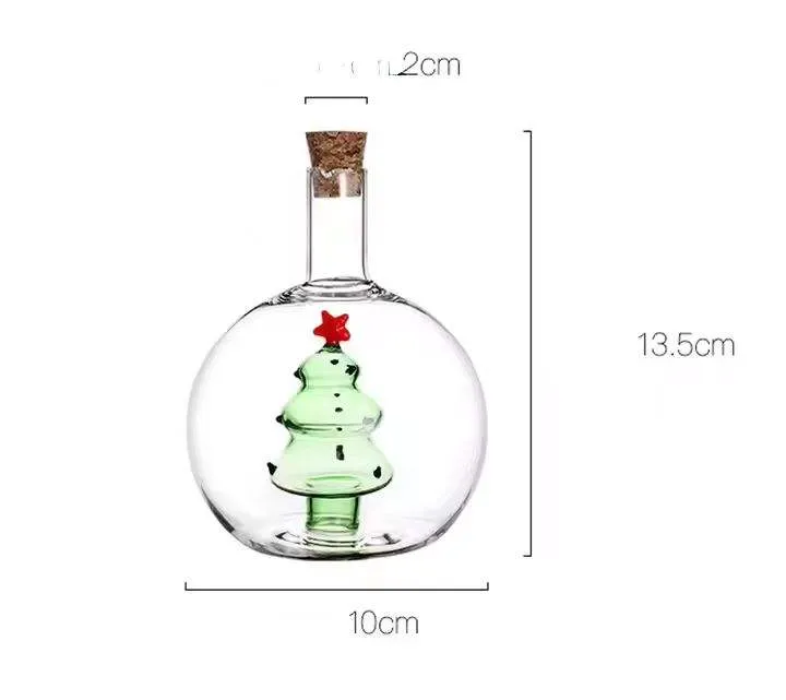 Wholesale High Borosilicate Glass Oilpot Christmas Tree