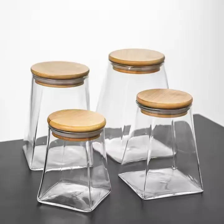 glass storage jar