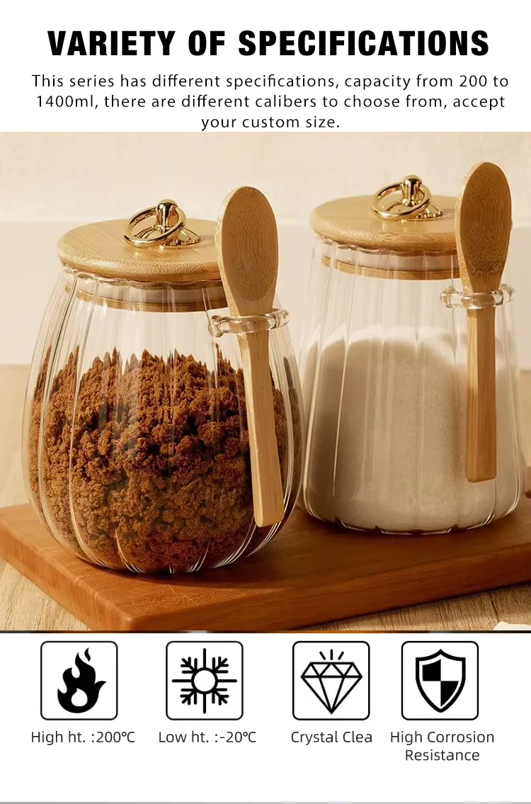 Read More About wooden top storage jars