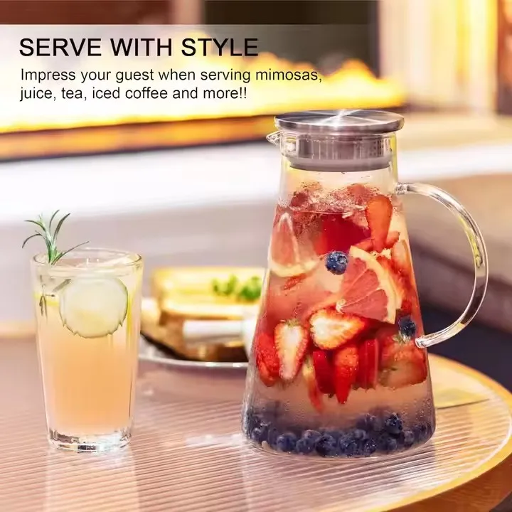 heat resistant glass mug