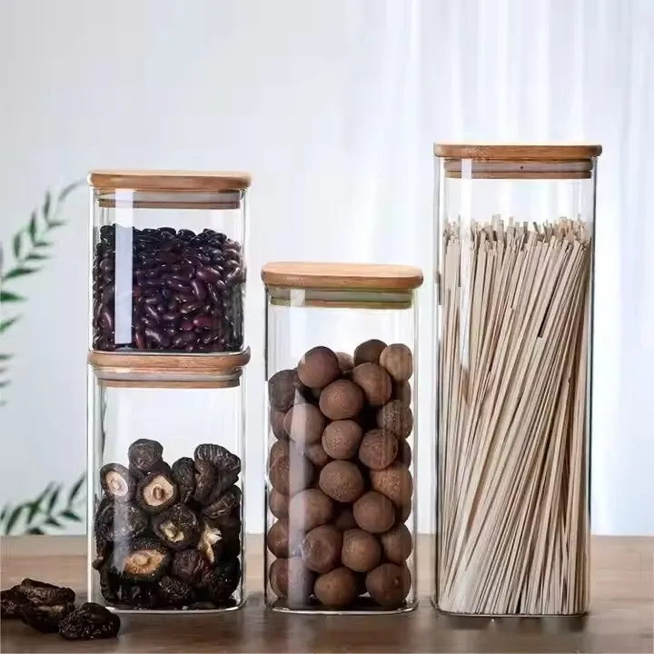 Glass Food Storage Containers With Wood Lids: A B2B Guide