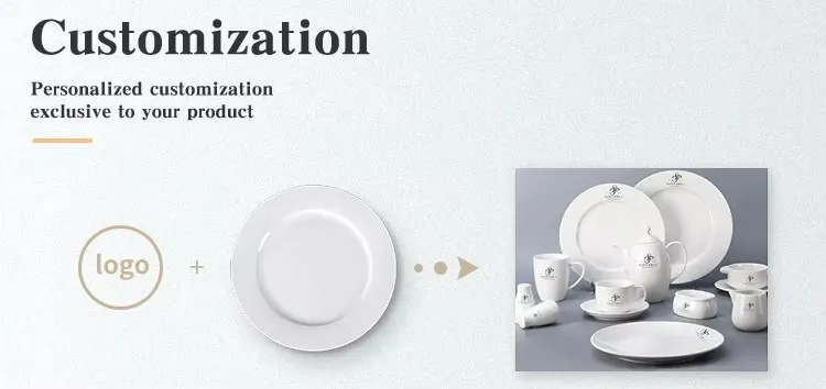 Solid Color Retro Glaze Stoneware Dinnerset